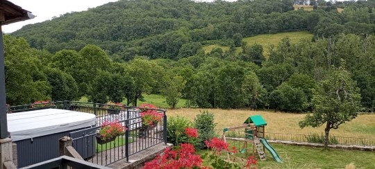 vue sur la vallée de la Boralde depuis le petit balcon